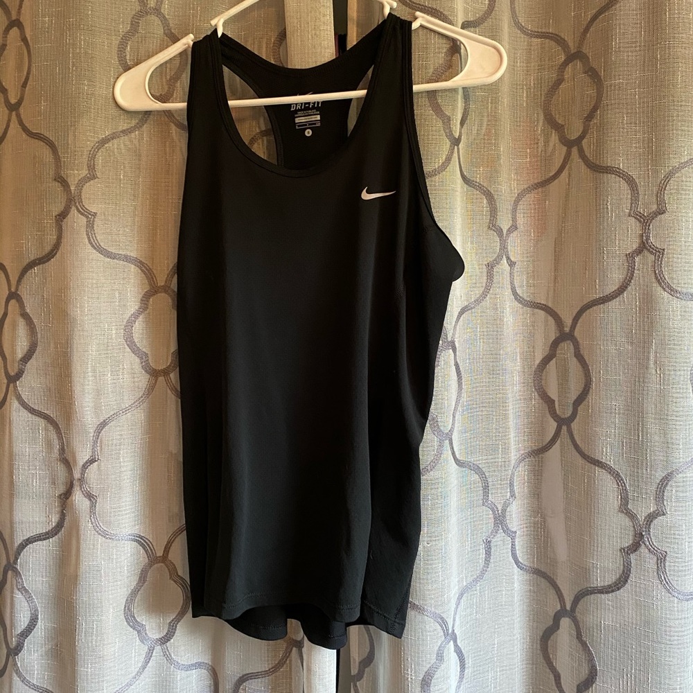 Nike Black Dry Fit Workout Top, Slightly Worn